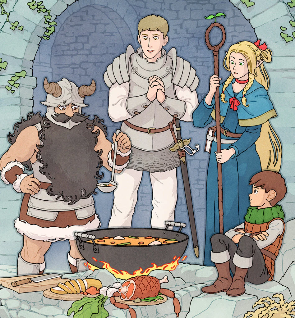 A Meal with Friends (Dungeon Meshi) - Image 2