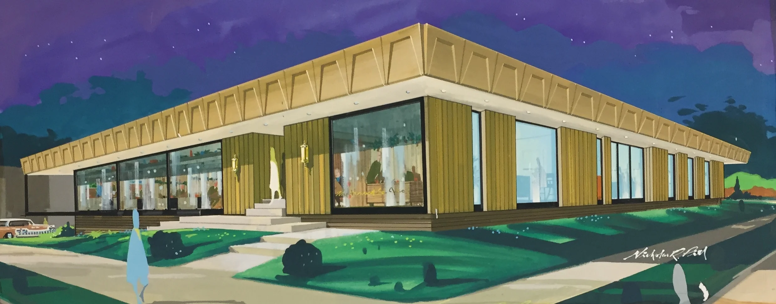 Architectural Rendering - Commercial Building