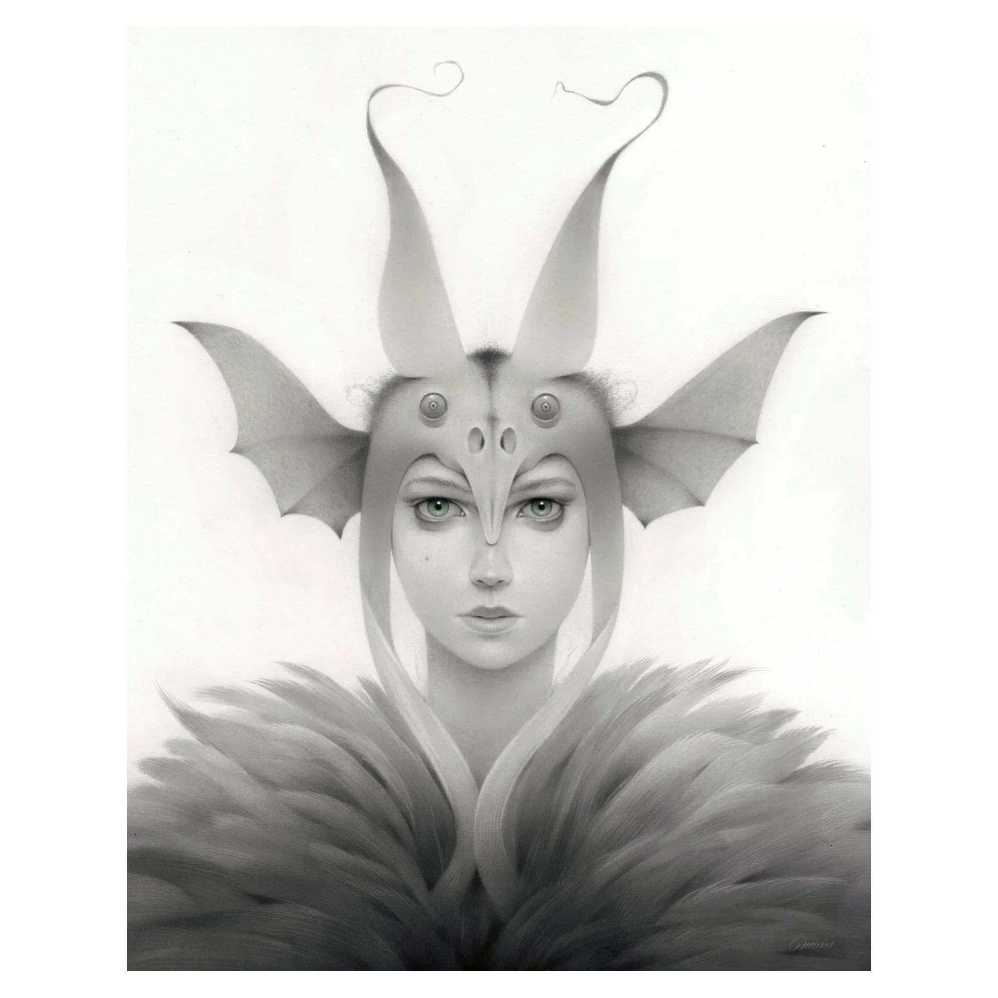 Ava and Her Winged Helmet