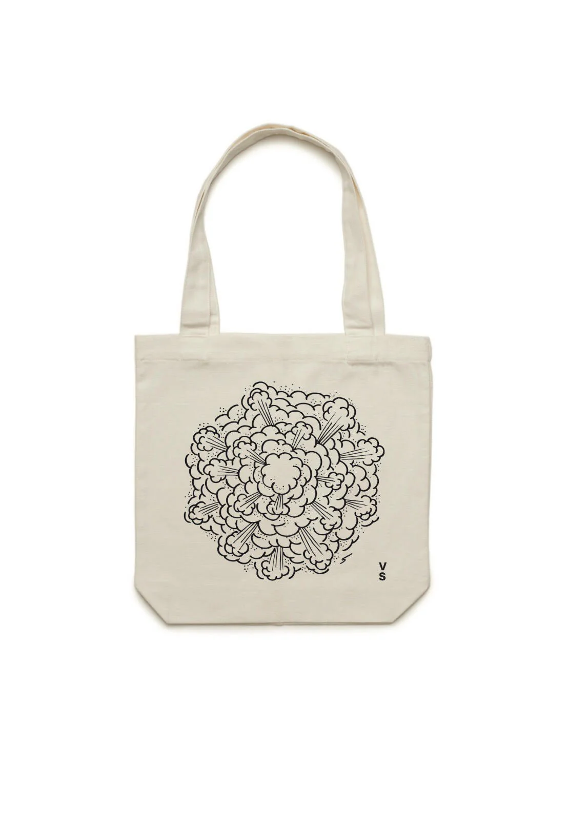 'Battle cloud' - Tote Bag