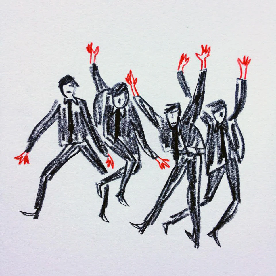 Beatles - jumping
