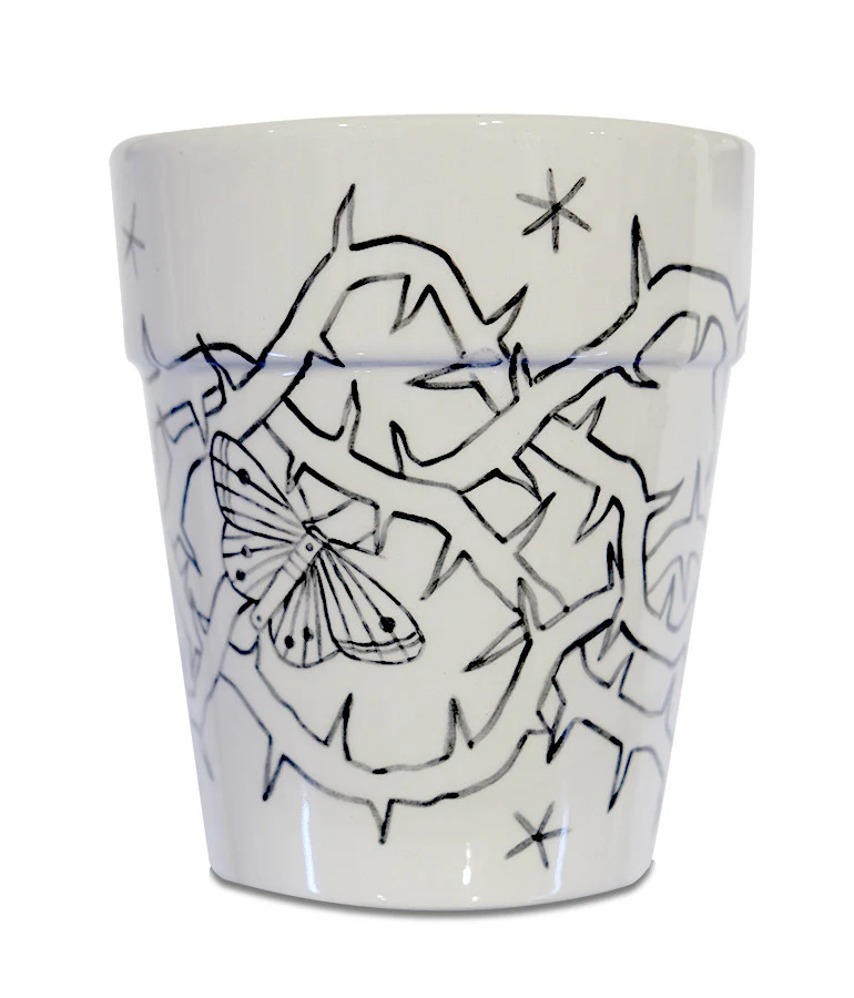 Brambles - Ceramic Pot