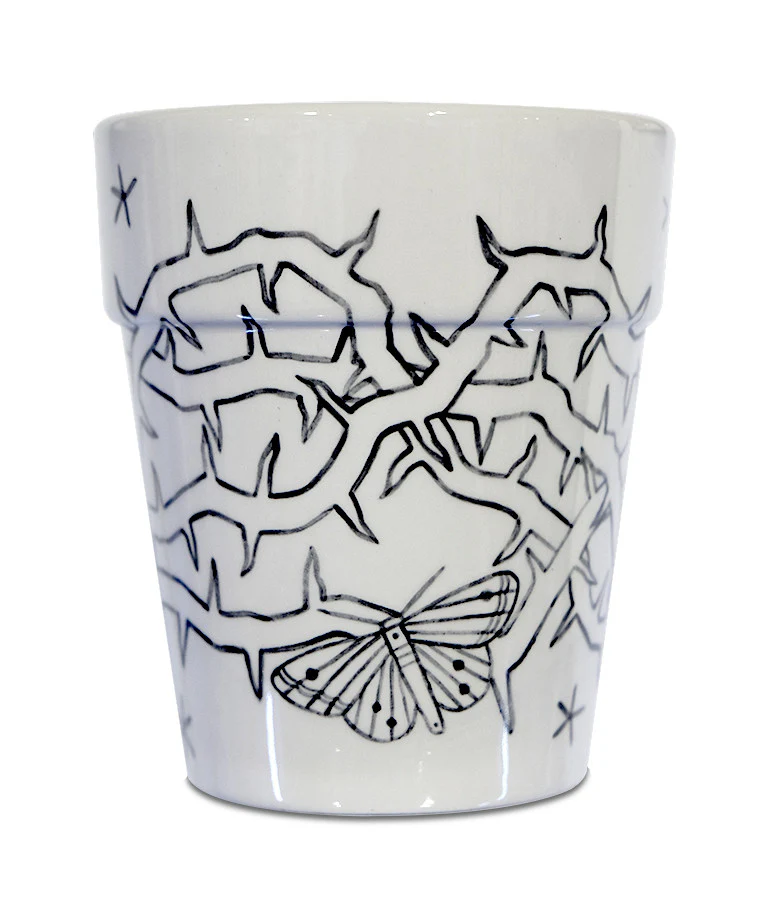 Brambles - Ceramic Pot - Image 2