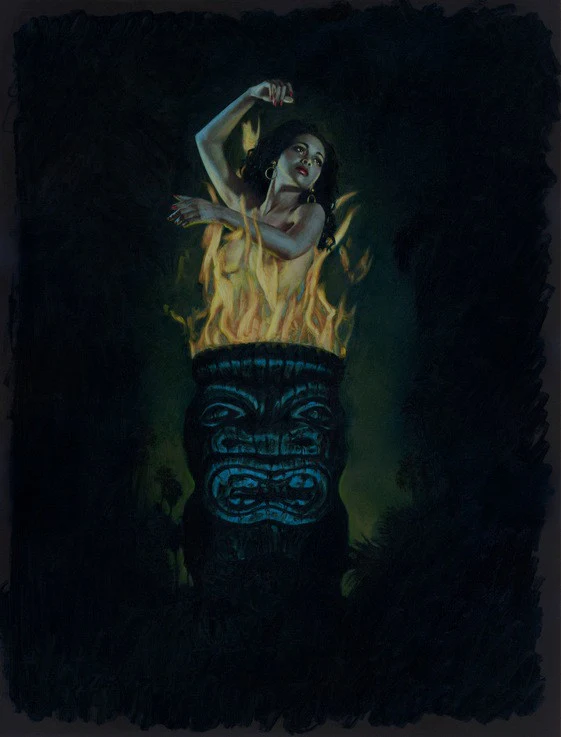 Burning Tiki