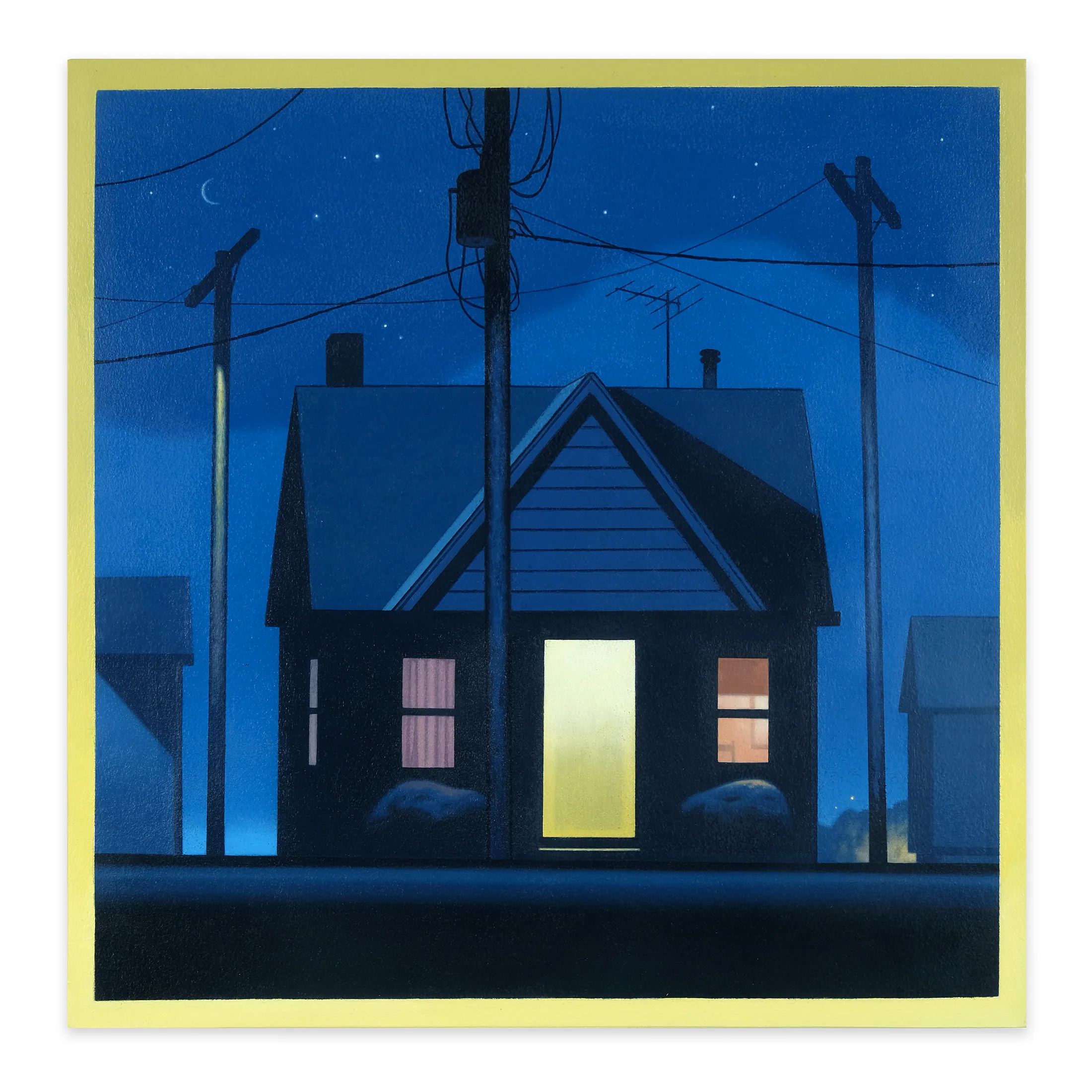 Nocturne in Yellow Square 1