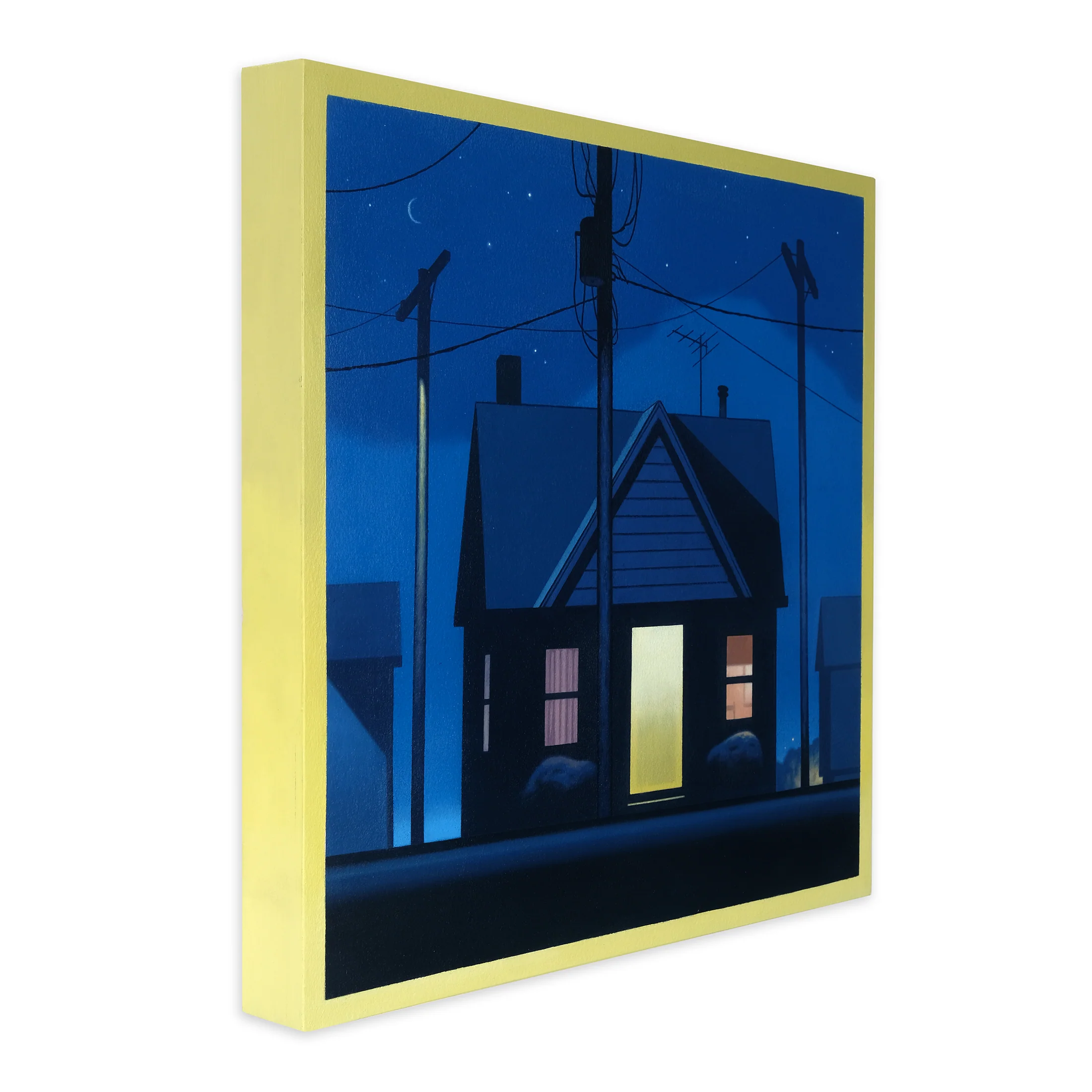 Nocturne in Yellow Square 1 - Image 2