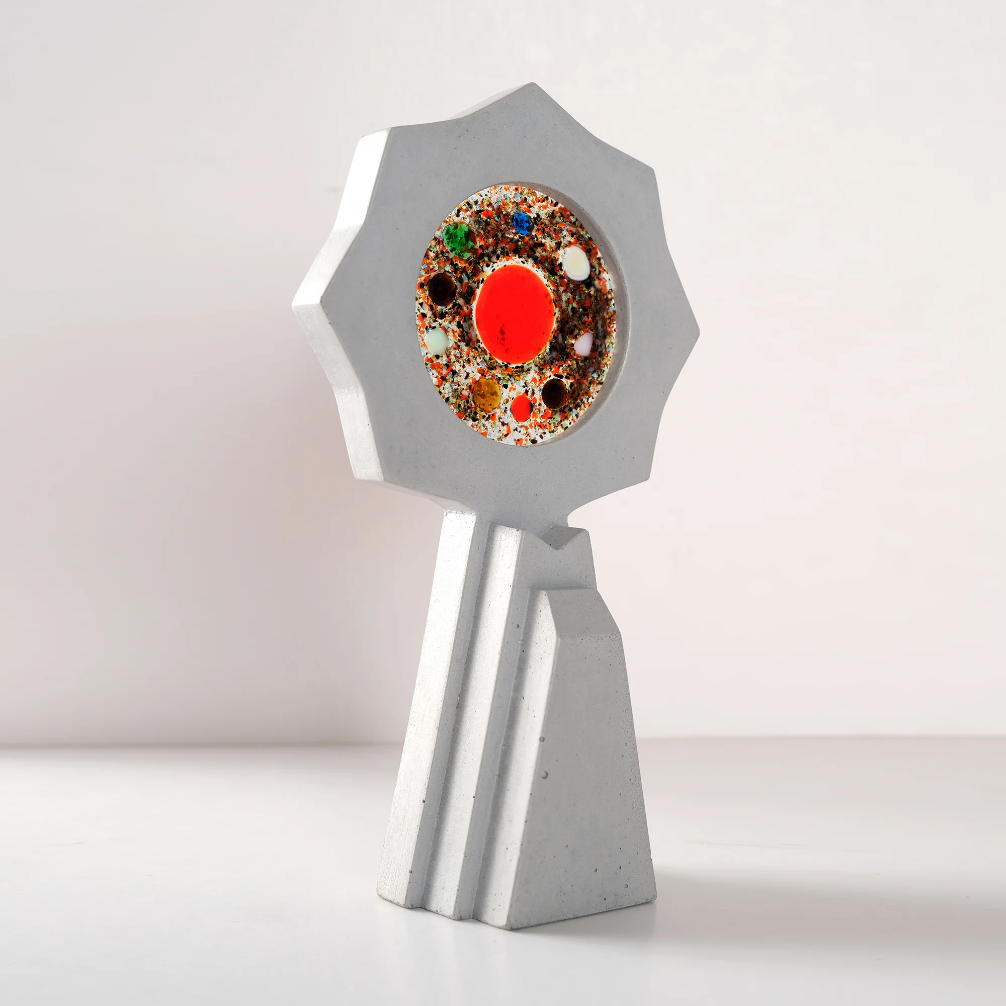 Flower Monolith - Red Galaxy