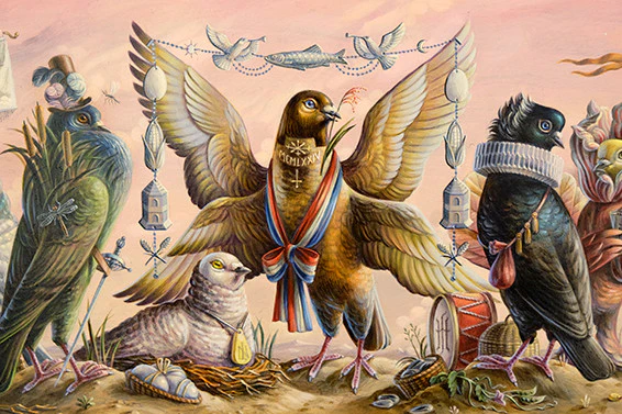 'Défilé Hollandaise' - Original Painting - Image 3