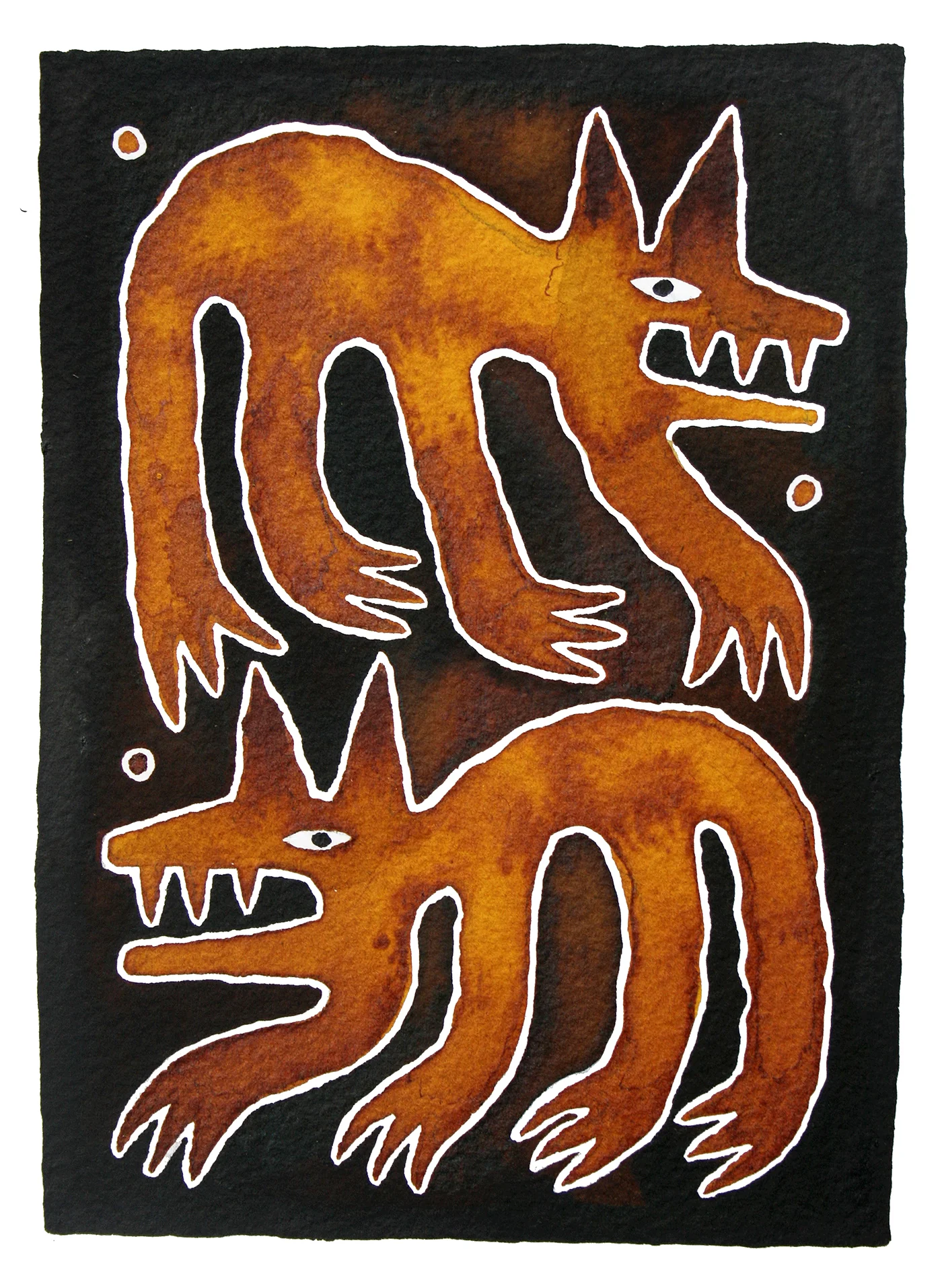 'Dogs Strolling'