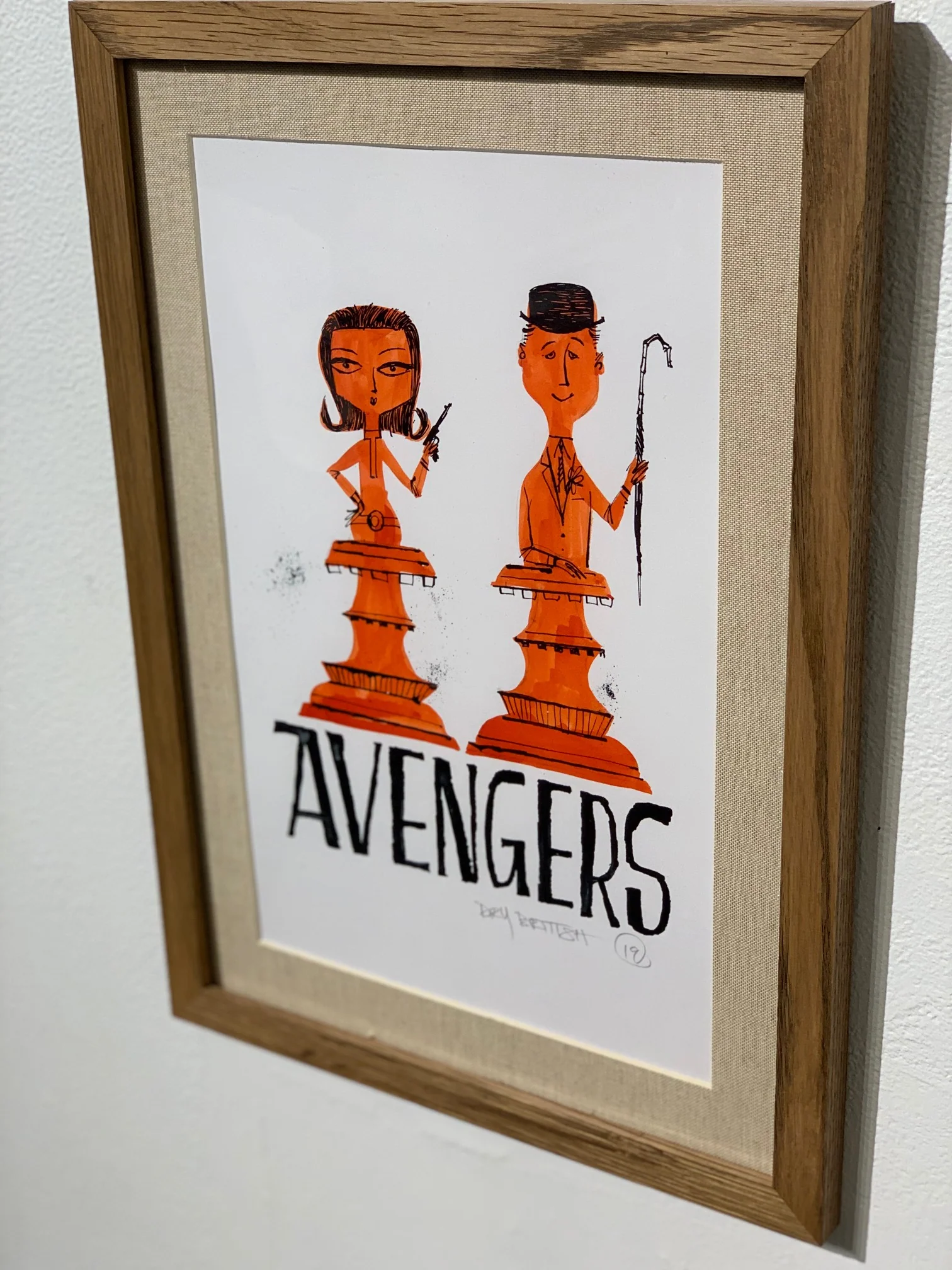 Avengers (Peel and Steed - Chess) - Image 3