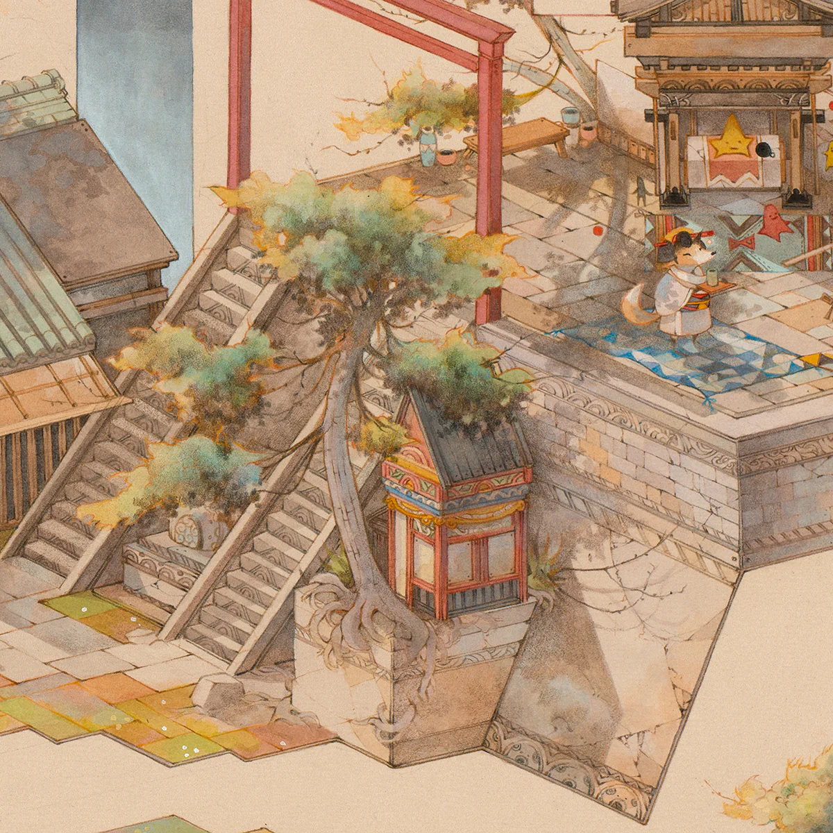 Fox Haven (deluxe hand embellished edition) - SOLD OUT! - Image 4