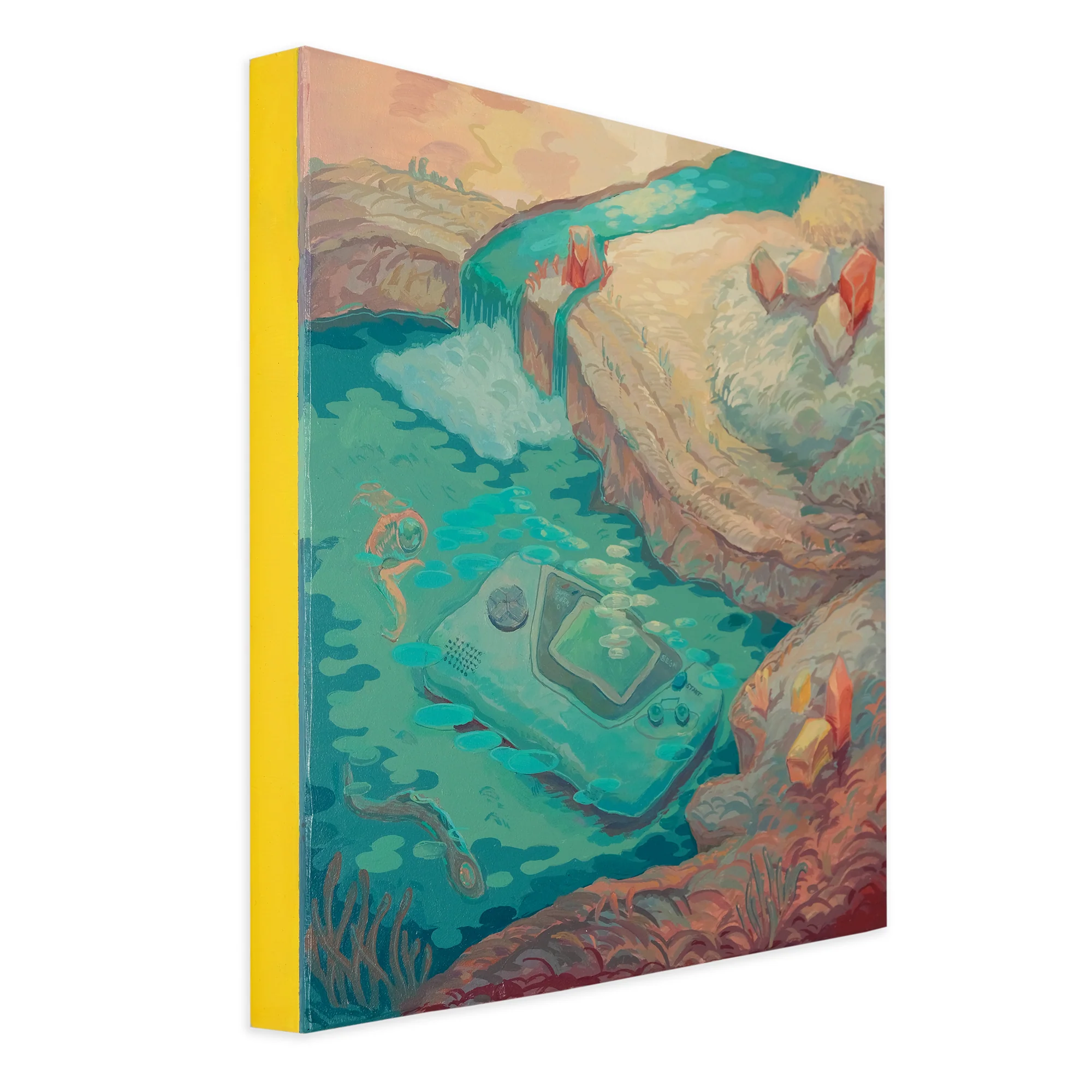Game Gear Submerged in Rock Pool - Image 2