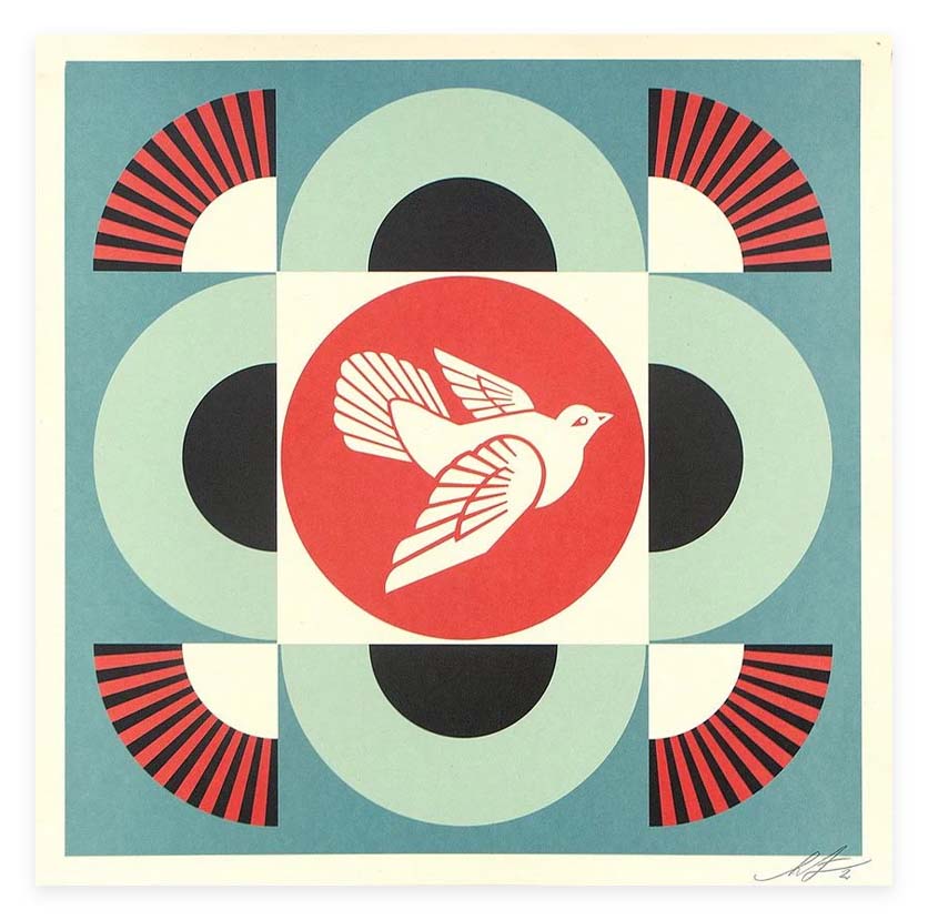 Geometric Dove (set of 3 prints) - Image 3