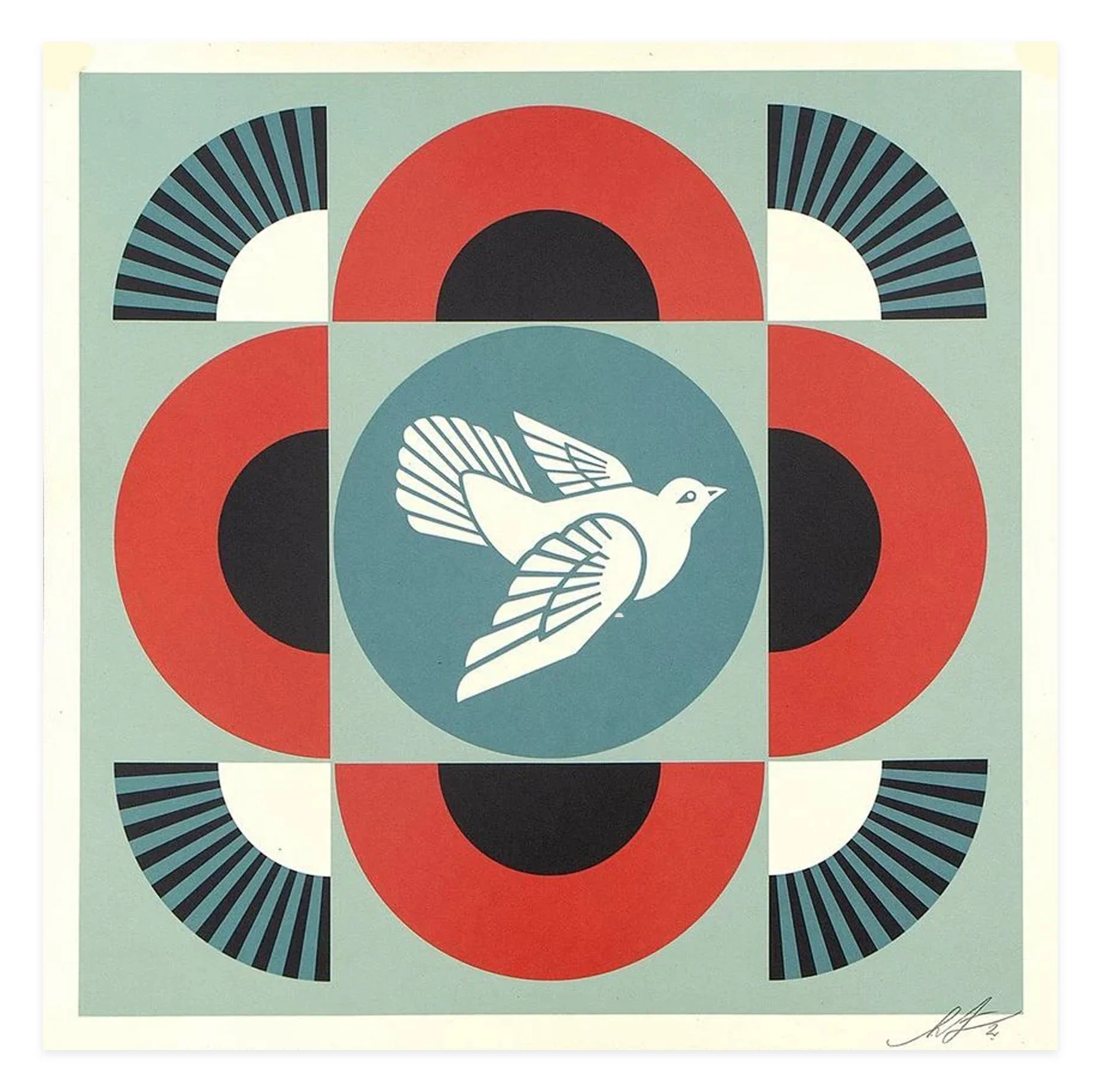 Geometric Dove (set of 3 prints) - Image 4