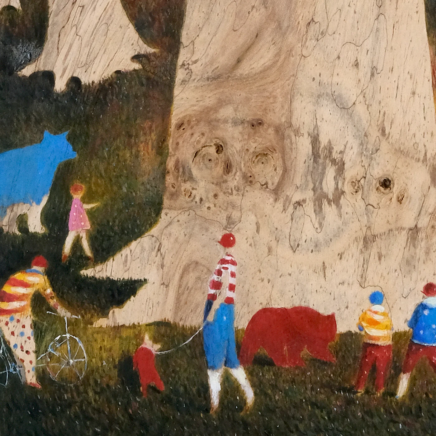 Girl With Blue Bear - Image 3