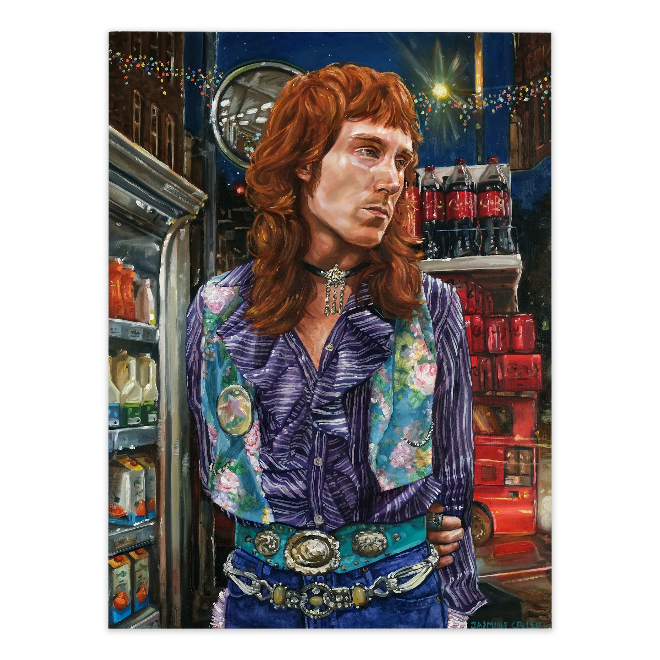 He was himself in nowhere (Portrait of Robbie Pitts in Brixton)