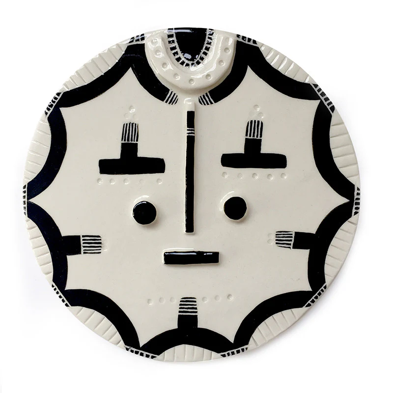 'Jay' - Ceramic Face