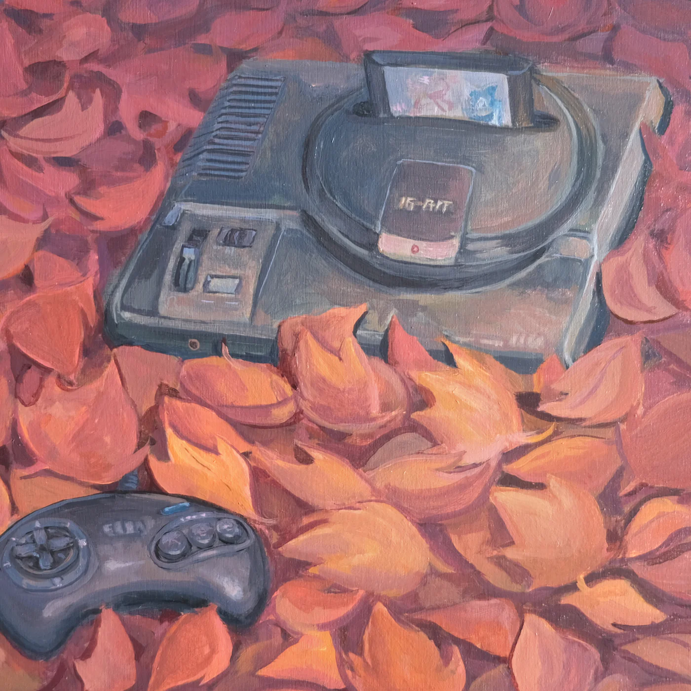 Mega Drive Amongst Leaves - Image 4