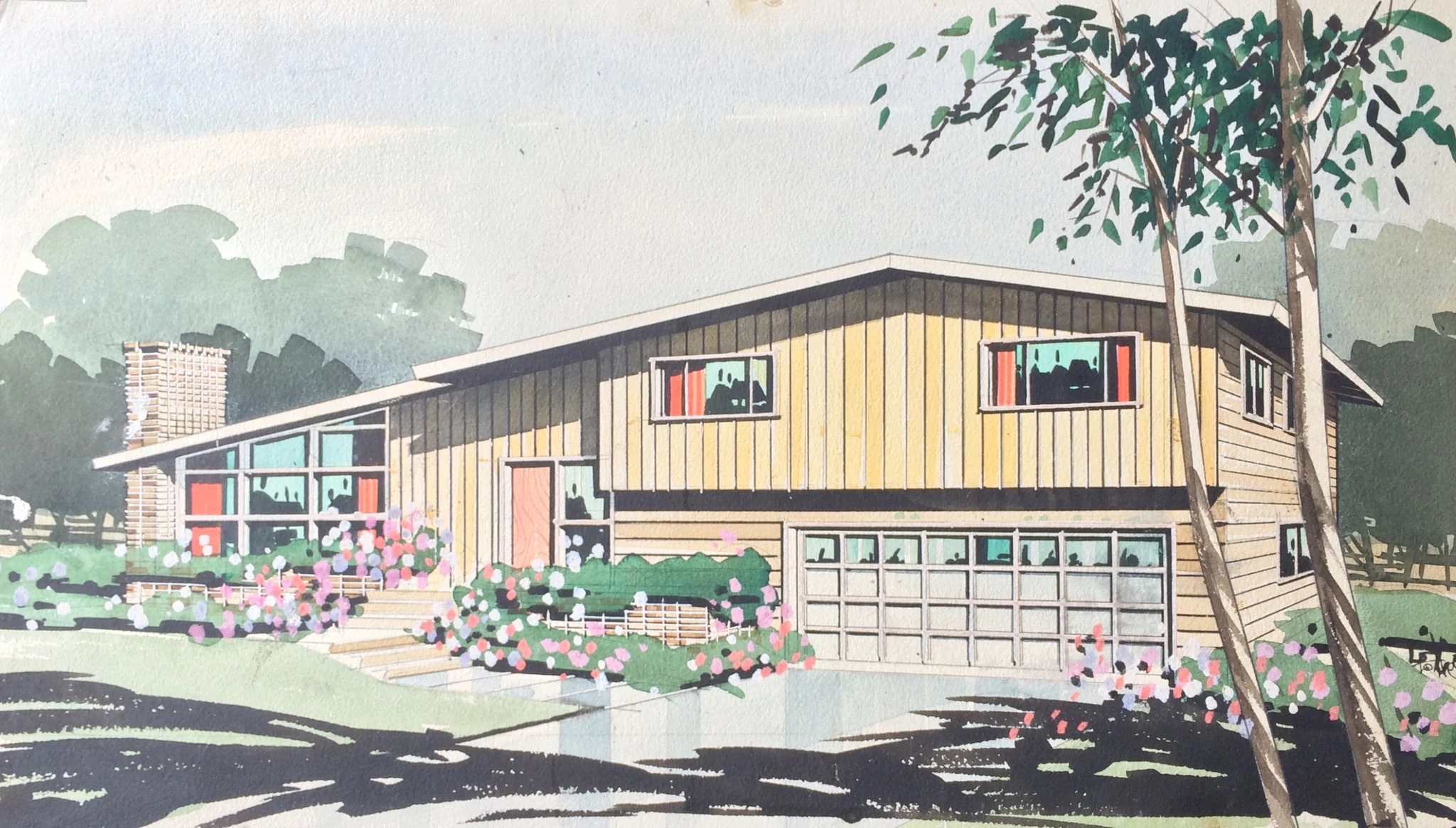 Mid Century Ranch House