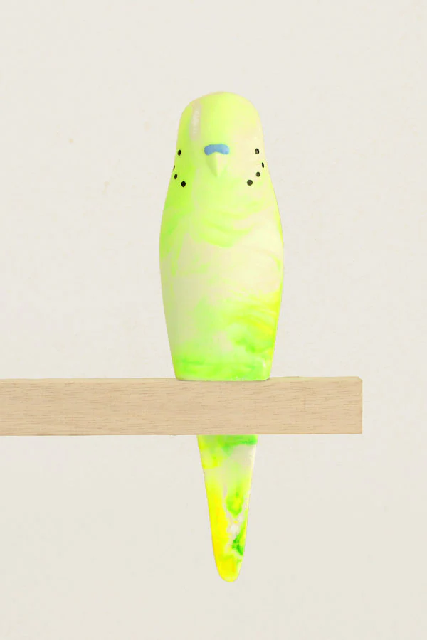Resin Budgerigar - 'Billy'