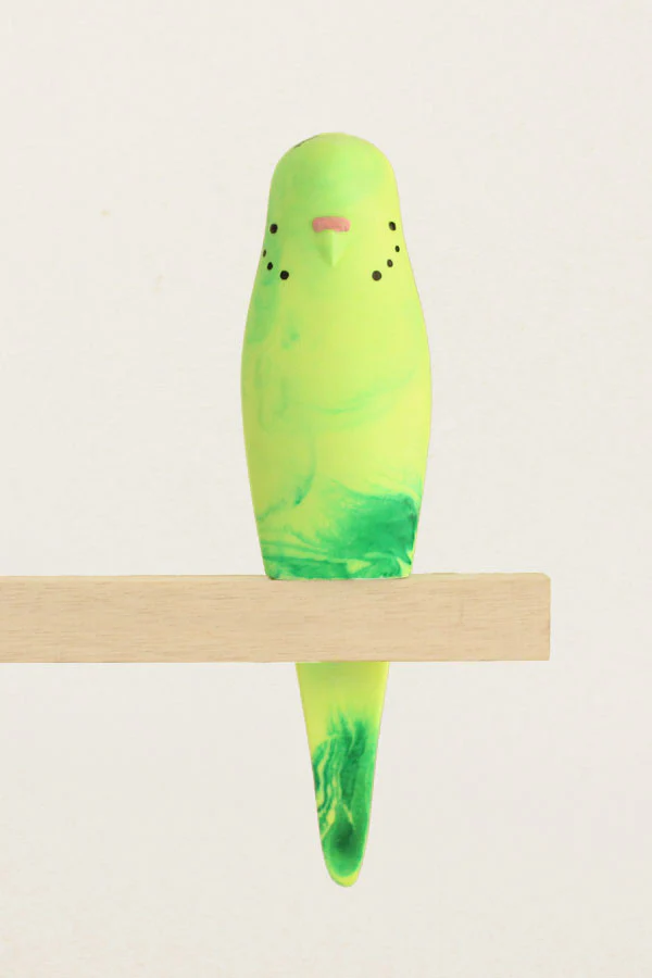 Resin Budgerigar - 'Coola'