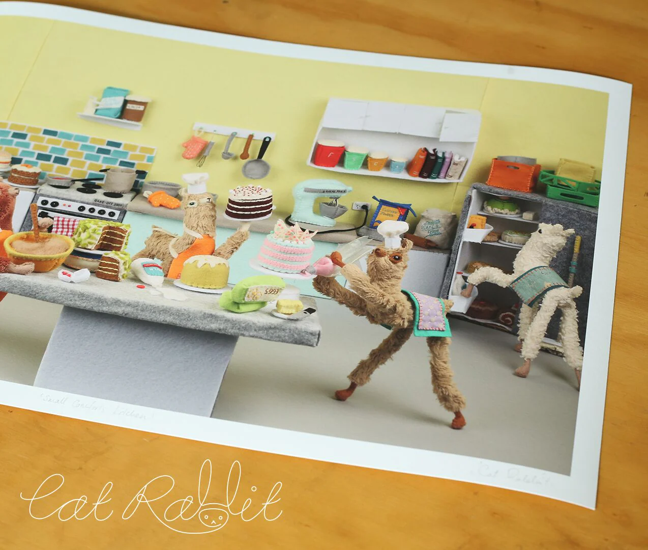 Small Comforts Kitchen (print) - Image 2