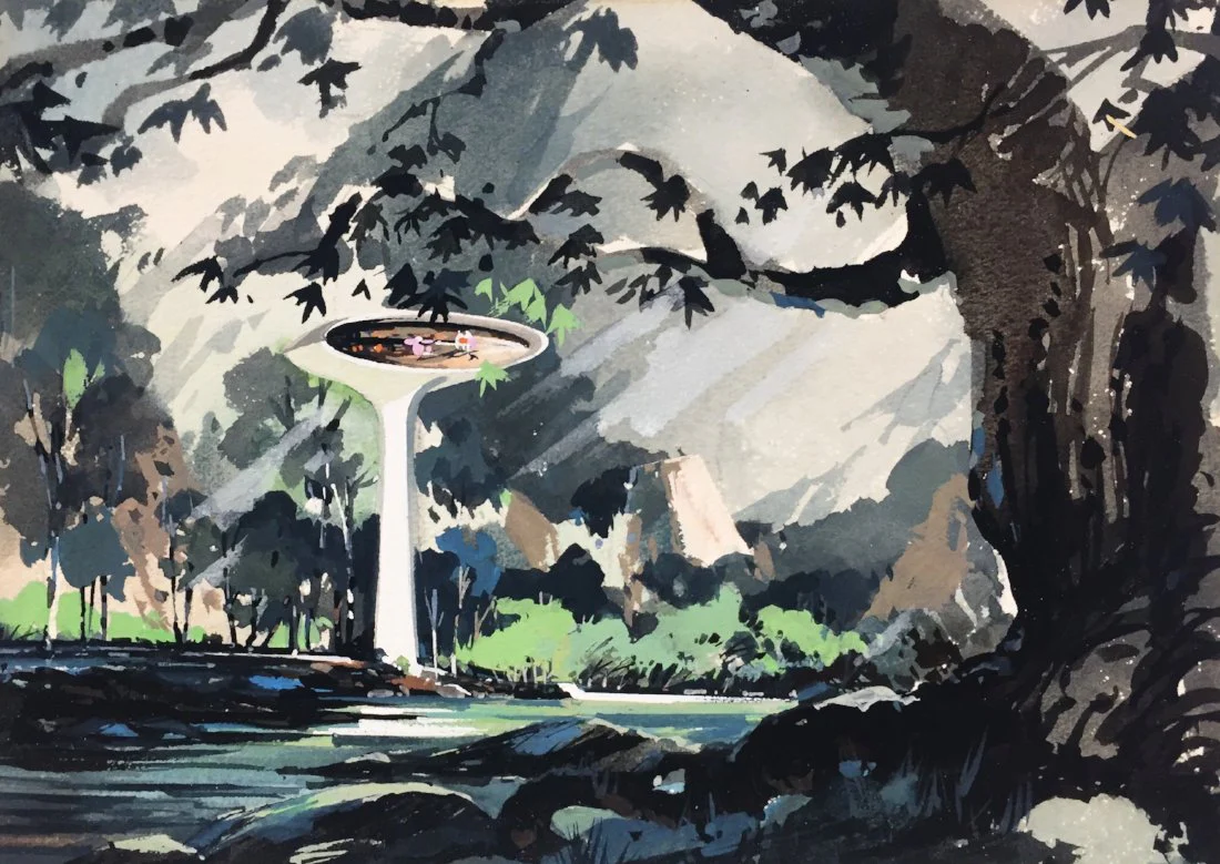 Space Age House Concept Artwork