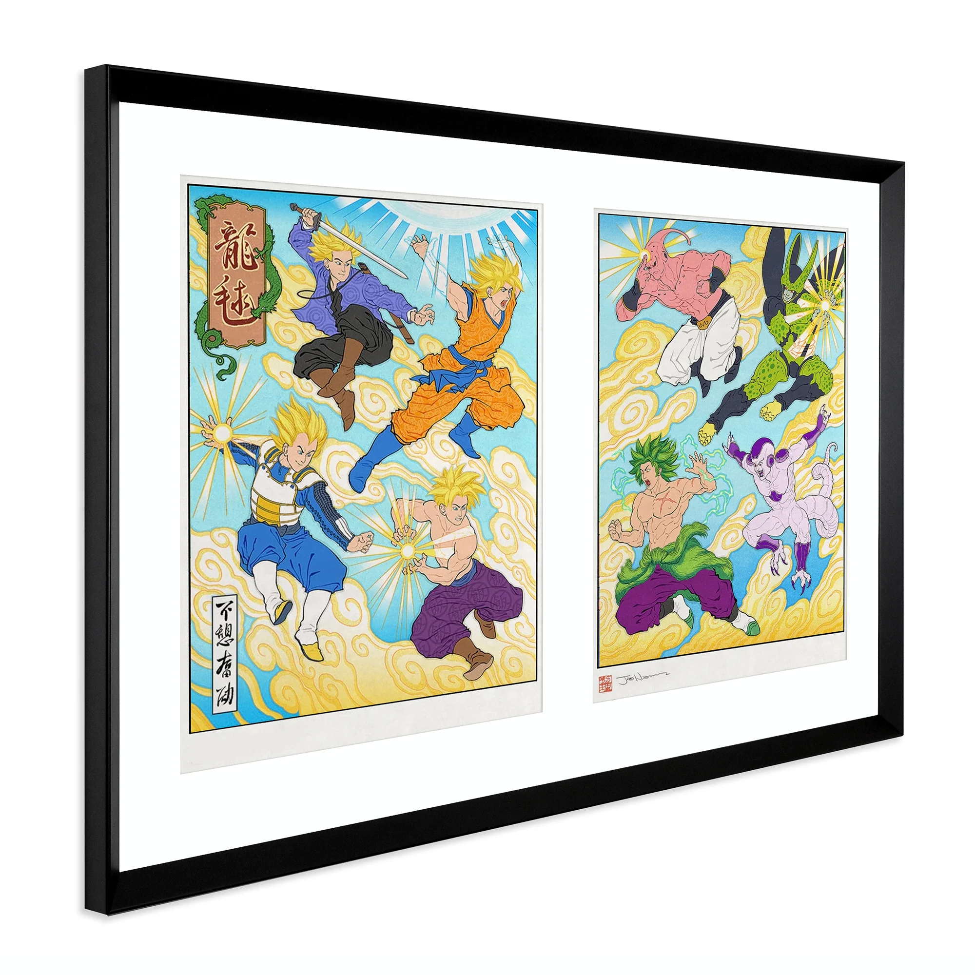The Strongest Under Heaven / Attack From Above (diptych) - Image 2