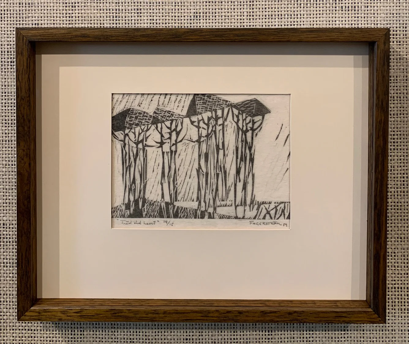 'Träd vid havet' (Trees by the Sea) by Hans Fagerström - Image 2