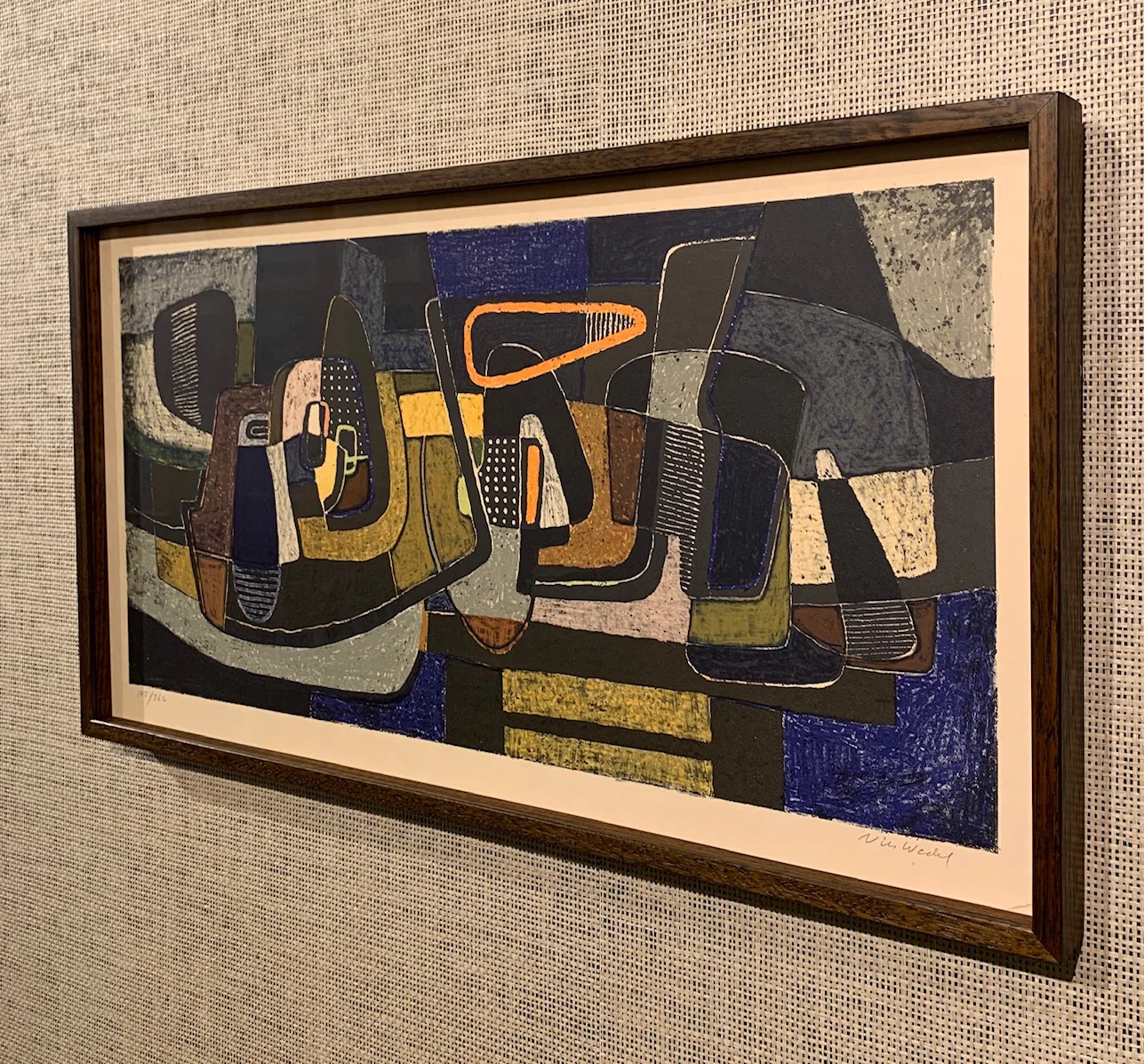 'Untitled' (Abstract lithograph) by Nils Wedel - Image 3