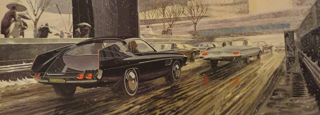 US Steel - Projections Motorway Scene