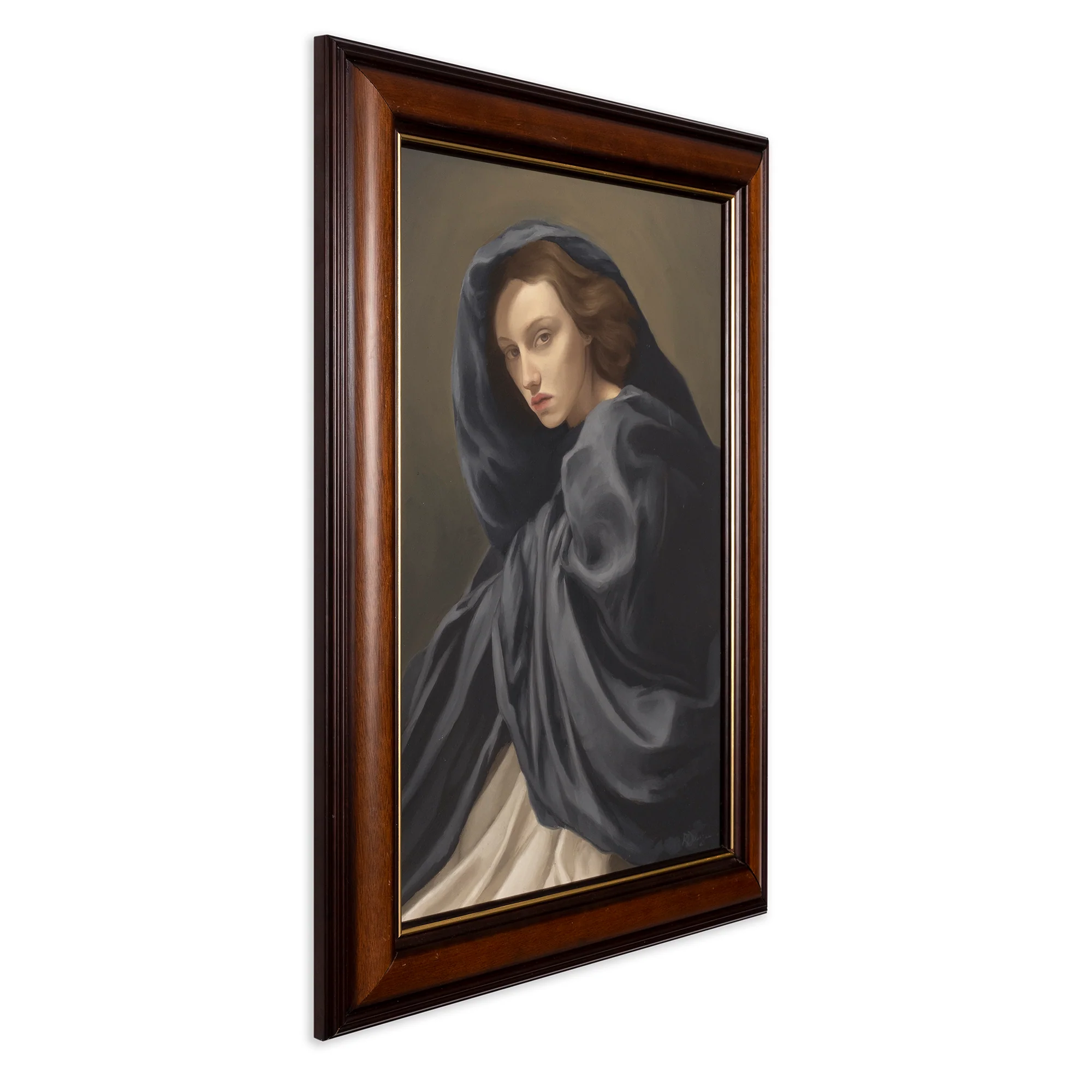 Woman Wearing Cloak - Image 2