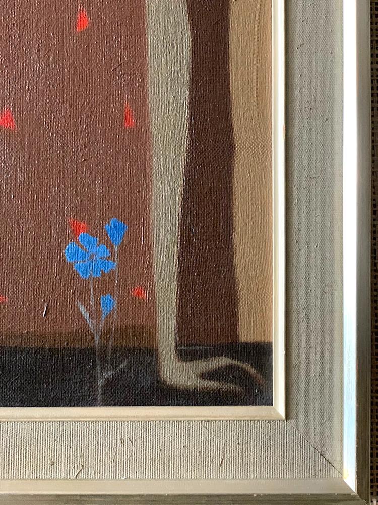 'Woman with Blue Flowers' by Fabian Lundqvist - Image 3